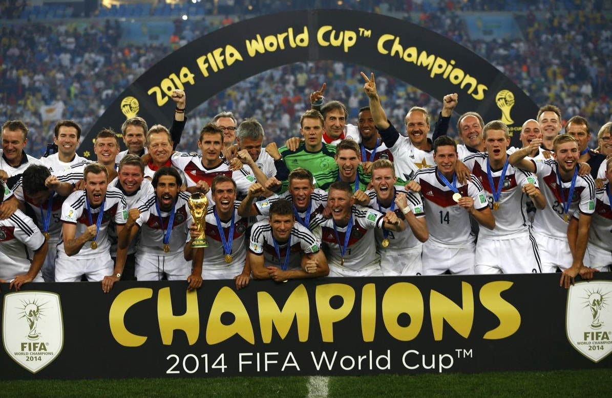 2014 FIFA World Cup Finals and Up List - Cup Winners info