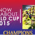 ICC Cricket World Cup 2015 Champions and runner up