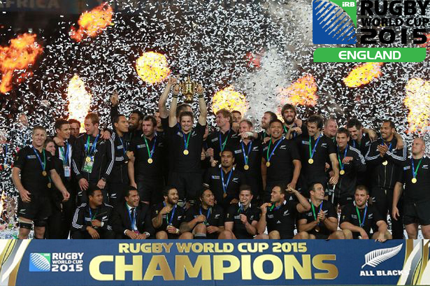 New Zealand wins the 2015 Rugby World Cup & Runner-up Australia