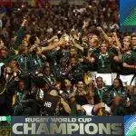 2007 Rugby World Cup South Africa champions & Runners-Up England
